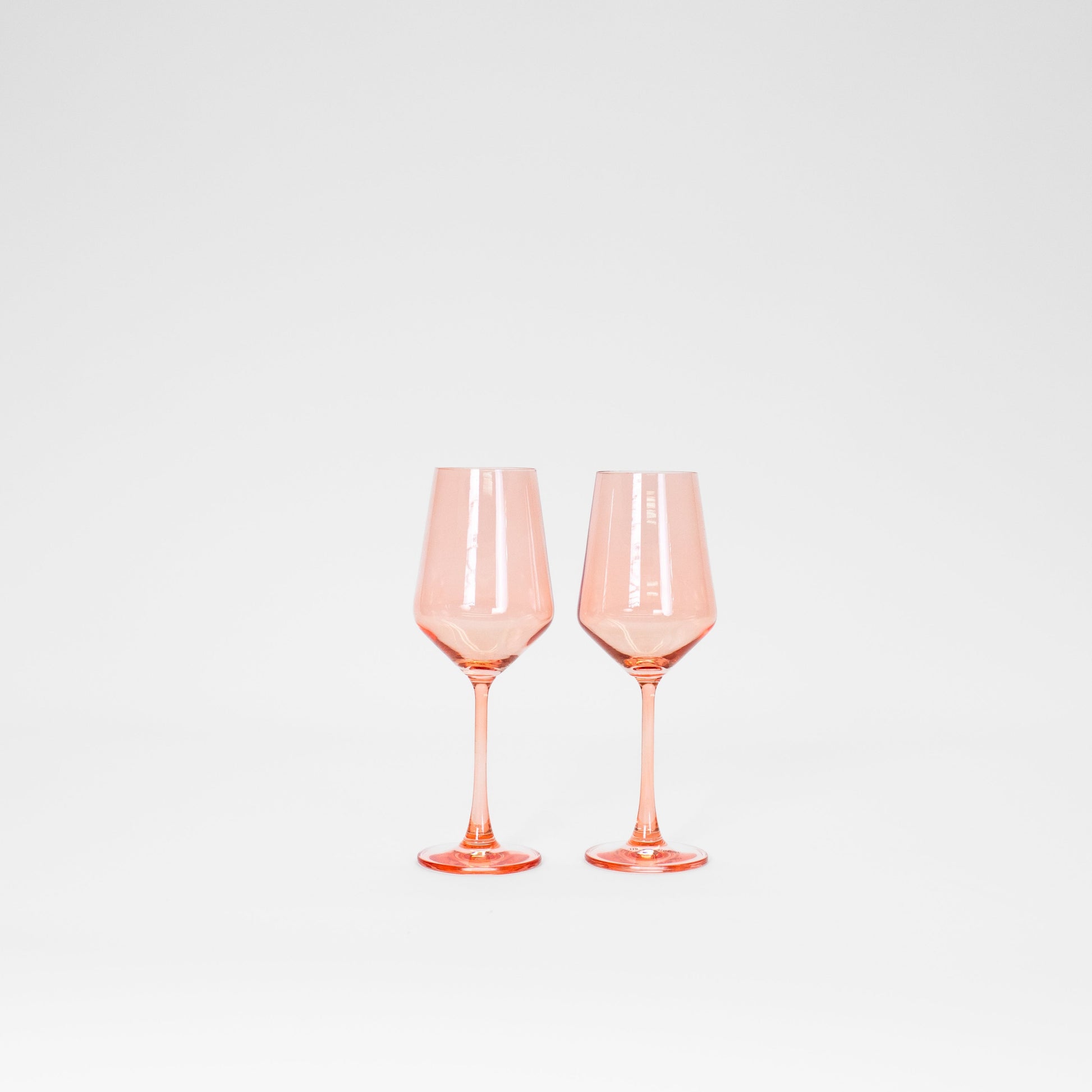 Peach Bellini Wine Glass 