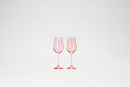 Tickle Me Pink - Stemless Colored Wine Glass