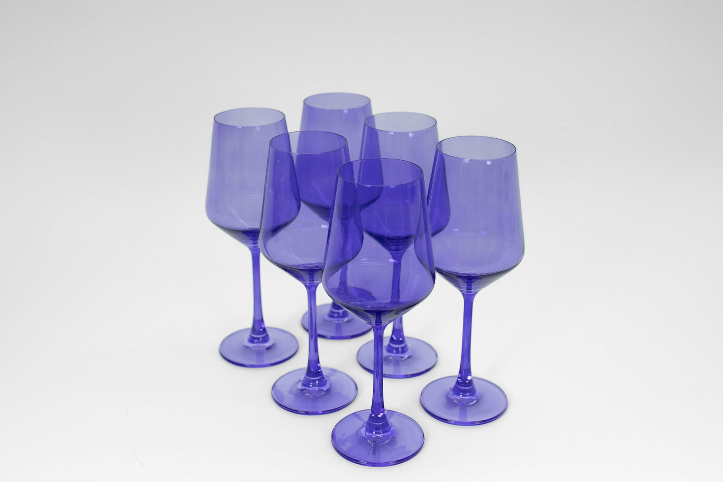 Veri Peri Purple Wine Glass - Set of 6