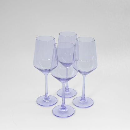 Lady Lavender - Colored Wine Glass