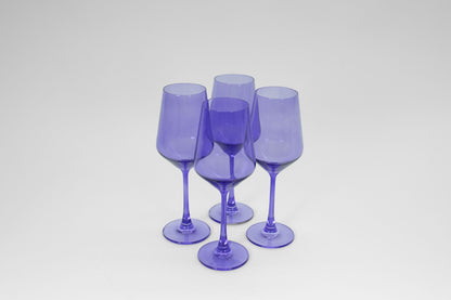 Veri Peri Purple - Stemless Colored Wine Glass
