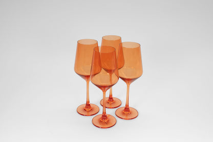 Aperol Orange - Stemless Colored Wine Glass